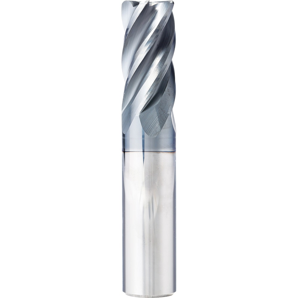 Supermill TC5F500V Square End Mill: 1/2 Dia, 1 LOC, 1/2 Shank Dia, 3 OAL, 5 Flutes, Solid Carbide Image