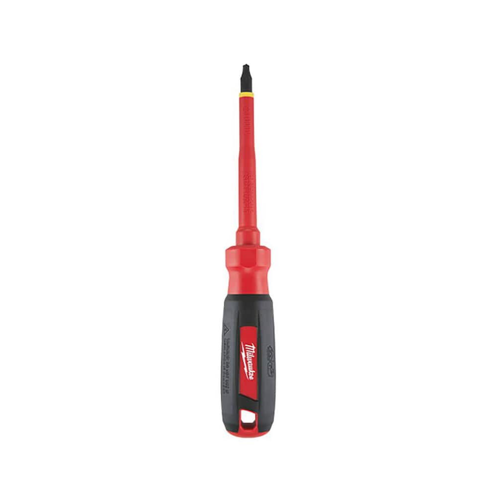 Precision & Specialty Screwdrivers; Phillips Point Size: #2 ; Blade Length: 4in ; Shaft Length: 4in ; Body Material: Composite ; Insulated: Yes ; Tether Style: Not Tether Capable