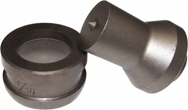 3/4 Inch Long x 13/16 Inch Diameter Round Ironworker Die
