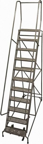 Steel Rolling Ladder: 11 Step