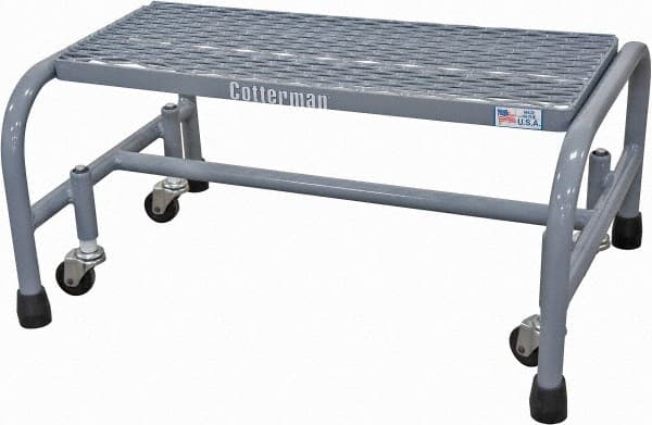 Cotterman D0460104-02 Steel Rolling Ladder: 1 Step 