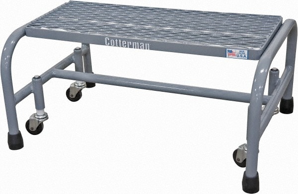 Cotterman D0460104-02 Steel Rolling Ladder: 1 Step Image