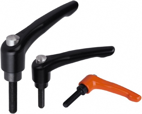 Kipp Adj Handle, M8x-1.25, Internal Thread