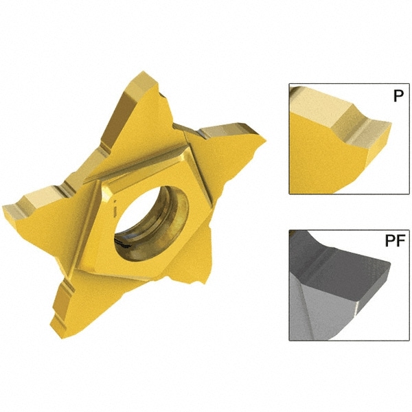 Cutoff Insert: PENTA24N250PF020 IC908, Carbide, 2.5 mm Cutting Width