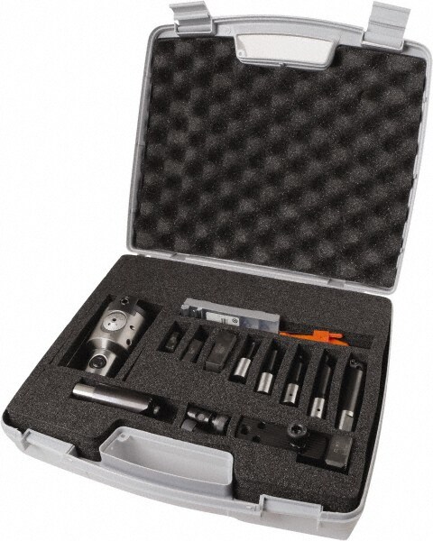 21mm Max Bore, 0.2362" Min Bore Smallest Bar, 0.866" Min Bore Largest Bar, Indexable Boring Bar Set