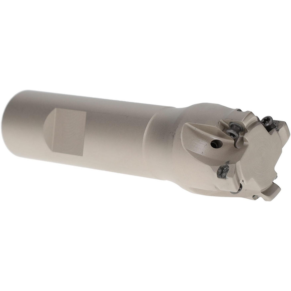 Iscar 3107023 1" Cut Diam, 0.2" Max Depth, 3/4" Shank Diam, Weldon Shank, 3-1/2" OAL Indexable Square-Shoulder End Mill Image