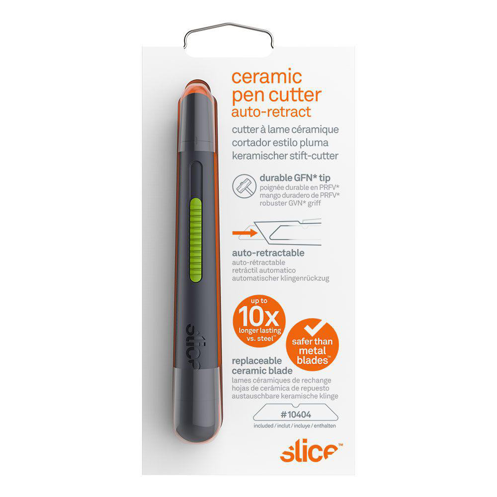 Slice - Mini Utility Knife: 133.50 mm Handle, Retractable Blade | MSC ...