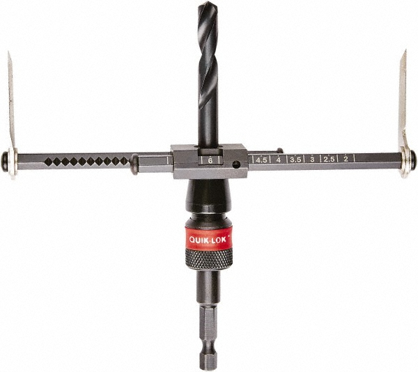 Milwaukee Tool 2 to 7" Cutting Diam, 1" Cutting Depth, Circle Cutter