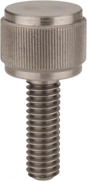 Inch Size 4-40 Thread Size 3/8 Leng Stainless Steel Knurled Head Nuts 