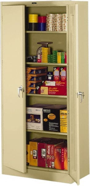 Locking Storage Cabinet: 36" Wide, 18" Deep, 78" High