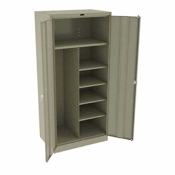 Combination Storage Cabinet: 36" Wide, 24" Deep, 78" High