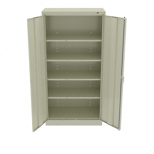 Tennsco - 5 Shelf Locking Storage Cabinet - 50154780 - MSC Industrial ...