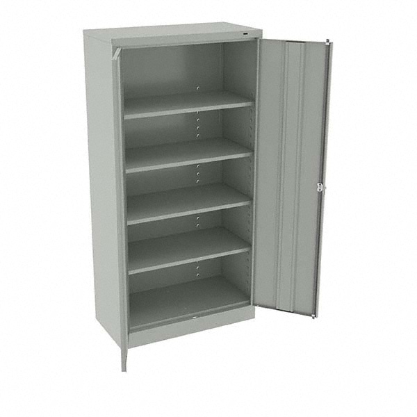 Tennsco - 5 Shelf Locking Storage Cabinet - 50154798 - MSC Industrial ...