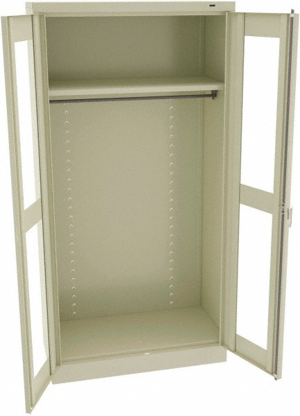 Tennsco 2 Shelf Wardrobe Storage Cabinet 50155522 MSC Industrial tennsco-2-shelf-wardrobe-storage-cabinet-50155522-msc-industrial