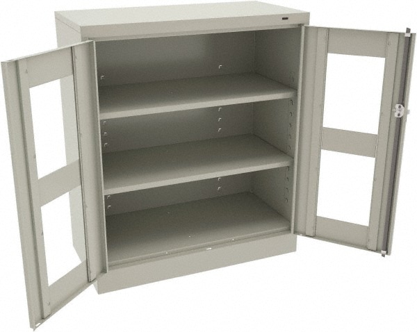 Tennsco 3 Shelf Visible Storage Cabinet 50156165 Msc Industrial Supply