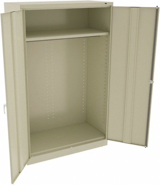 Tennsco 2 Shelf Wardrobe Storage Cabinet 50156298 MSC Industrial tennsco-2-shelf-wardrobe-storage-cabinet-50156298-msc-industrial