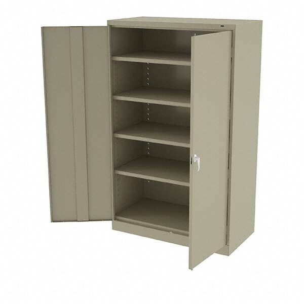 Tennsco - 5 Shelf Locking Storage Cabinet - 50162254 - MSC Industrial ...