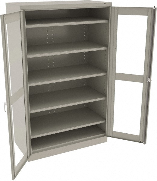 Tennsco - 5 Shelf Visible Storage Cabinet - 50162452 - MSC Industrial ...