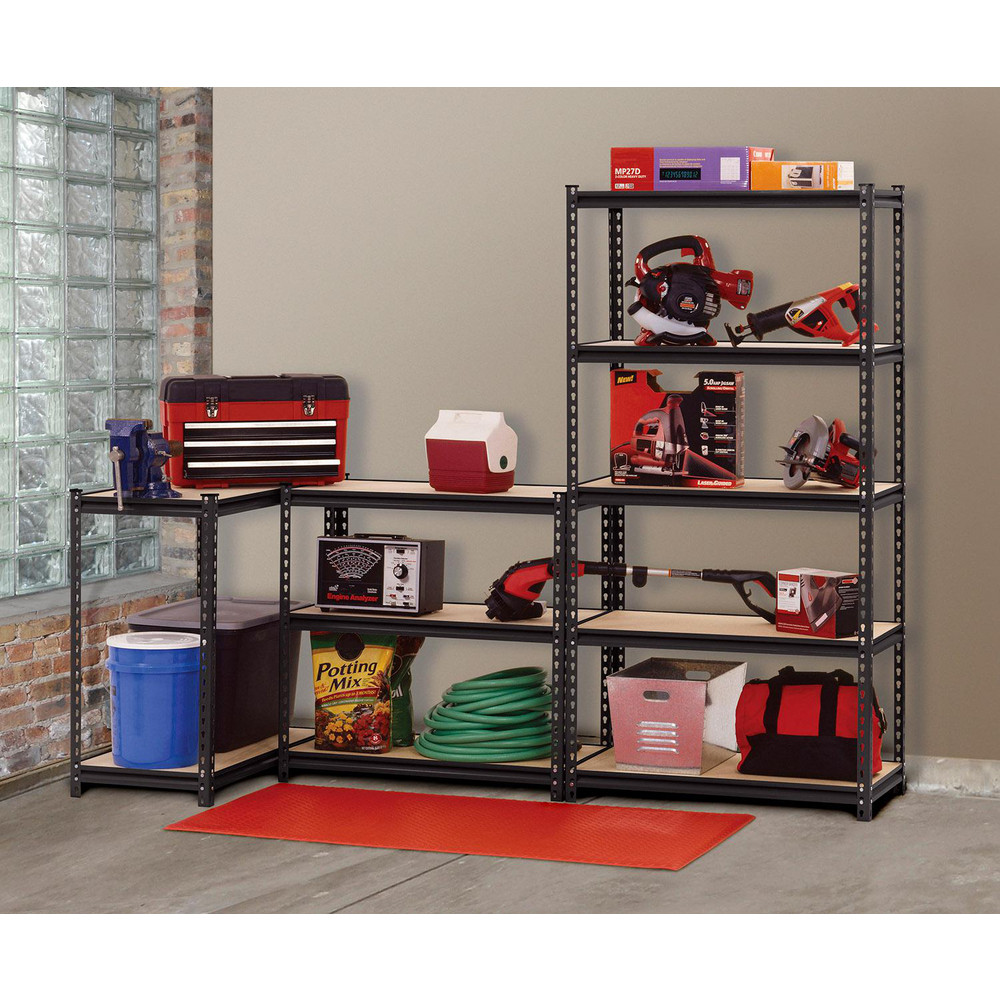 Edsal Steel Adjustable Shelving 36" Wide, 18" Deep, 72" High MSC