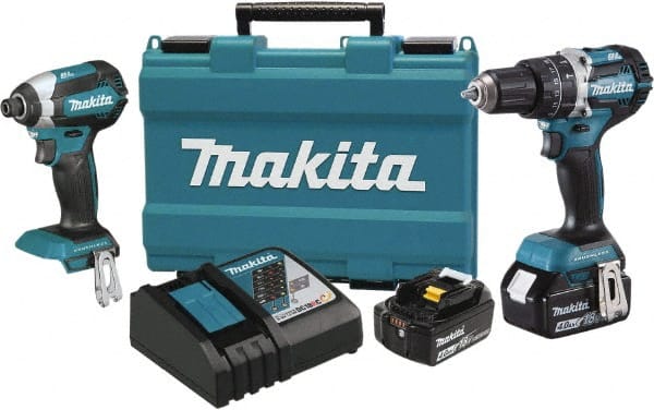 Makita XT269M Cordless Tool Combination Kit: 18V 