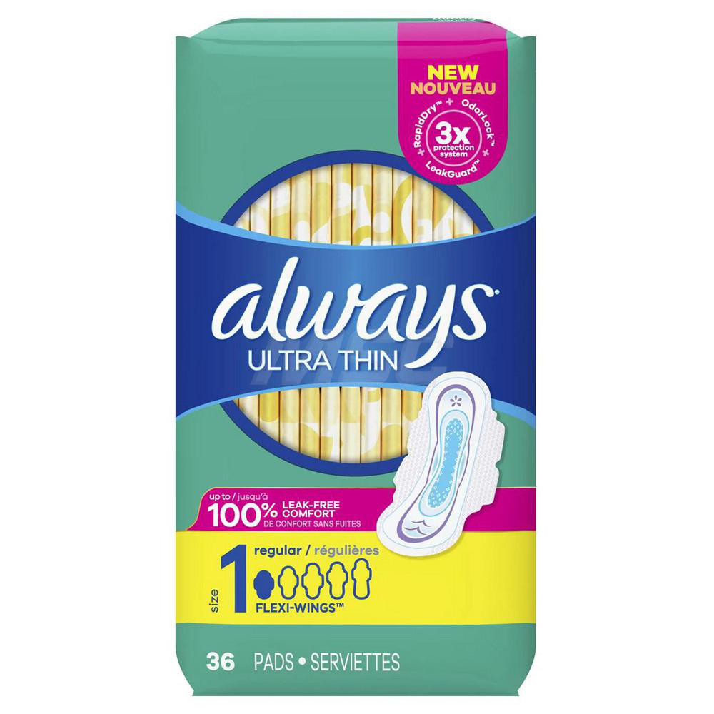 Always (6) 36Packs Folded Sanitary Napkins 50338276 MSC