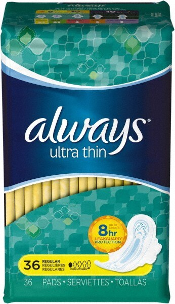 Pack of 36 Folded Sanitary Napkins
