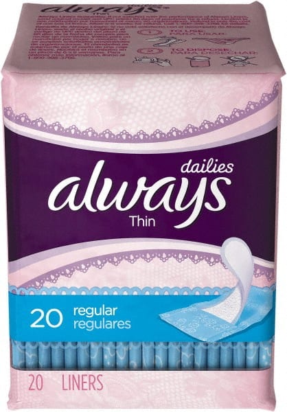 Packs Folded Panty Liners 
