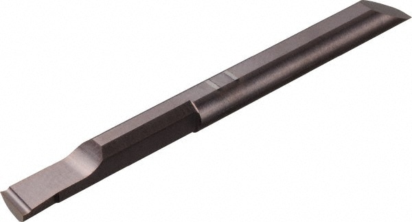 Boring Bar: 0.0787" Min Bore, 0.315" Max Depth, Right Hand Cut, Micrograin Solid Carbide