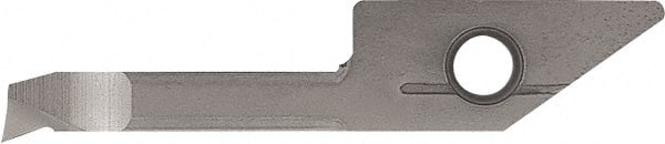 Micro Boring Bar: 0.1575" Min Bore, 0.4331" Max Depth, Right Hand Cut, Super Micrograin Solid Carbide
