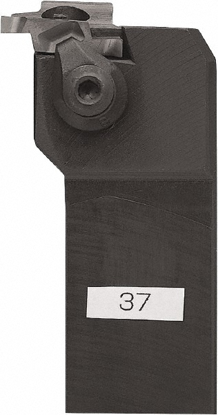 MSC Industrial | Kyocera 0.2" Max Depth, 2.4892mm to 5.9944mm Width, External Right Hand Indexable Grooving Toolholder - 6" OAL, 1" x 1" Shank, Uses