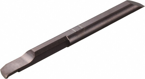 Boring Bar: 0.0787" Min Bore, 0.315" Max Depth, Right Hand Cut, Micrograin Solid Carbide