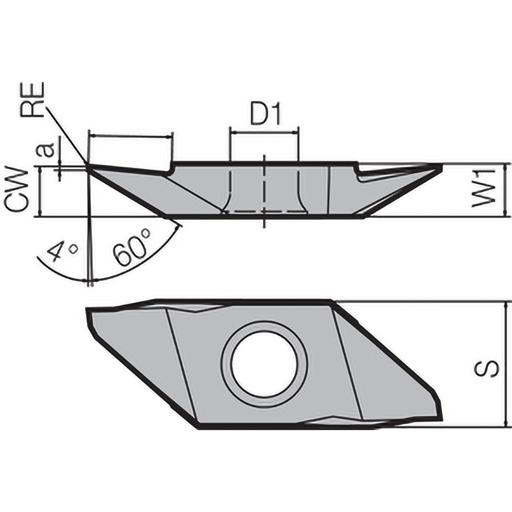 Kyocera Turning Insert TKFB16R38010M PR1535, Carbide MSC