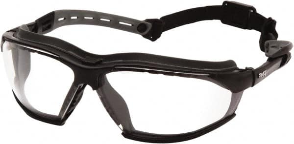 PYRAMEX GB9410STM Safety Glass: Anti-Fog, Clear Lenses, Full-Framed 