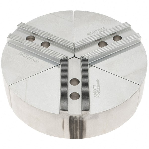 Abbott Workholding Products HOW12MA8P Soft Lathe Chuck Jaw: Serrated 