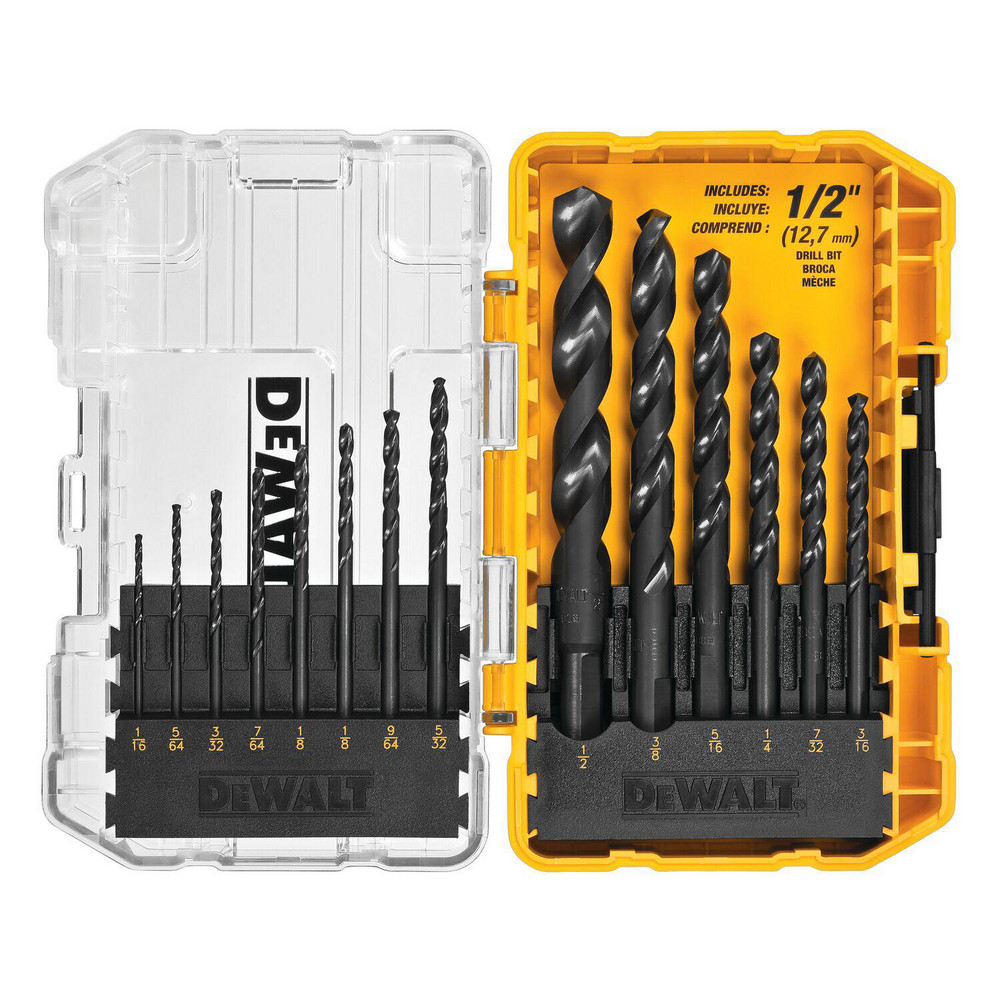 DeWALT Drill Bit Set Hex Shank Drill Bits, Steel MSC Direct