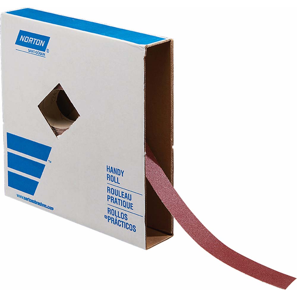 Norton 1 1 2 X 50 Yd 60 Grit Aluminum Oxide Shop Roll 50519297