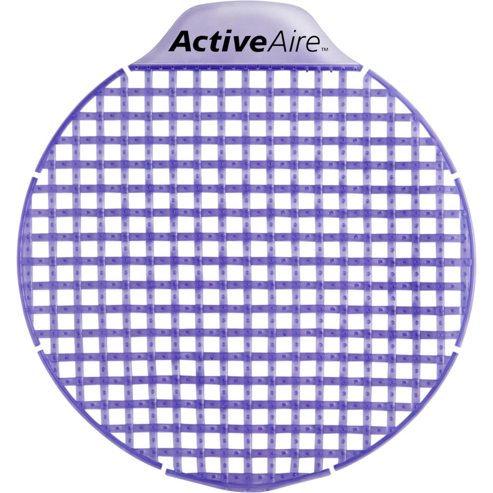 Activeaire Low-Splash Deodorizer Urinal Screens, Lavender - 12 Screens/Case