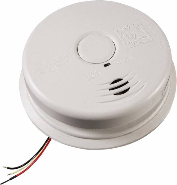 Smoke & Carbon Monoxide (CO) Alarms; Alarm Type: Smoke; Power Source: Battery; Sensor Type: Ionization; Mount Type: Ceiling; Interconnectable: Interconnectable; Battery Chemistry: Lithium-Ion; Maximum Decibel Rating: 85.0 dB; Maximum Operating Temperature