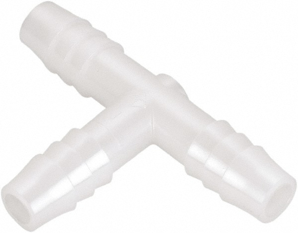 Barbed Tube Union Tee: Single Barb, 5/8" Barb