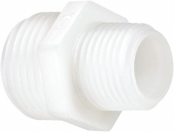 Garden Hose Adapter: Male Hose to Male Pipe, 3/4", Nylon