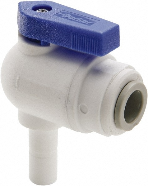 Parker PP6VTEU6-MG Tube Elbow Union Bi-Directional Manual Ball Valve: Full Port Image