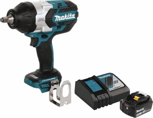 Cordless Impact Wrench: 18V, 1/2" Drive, 1,700 RPM