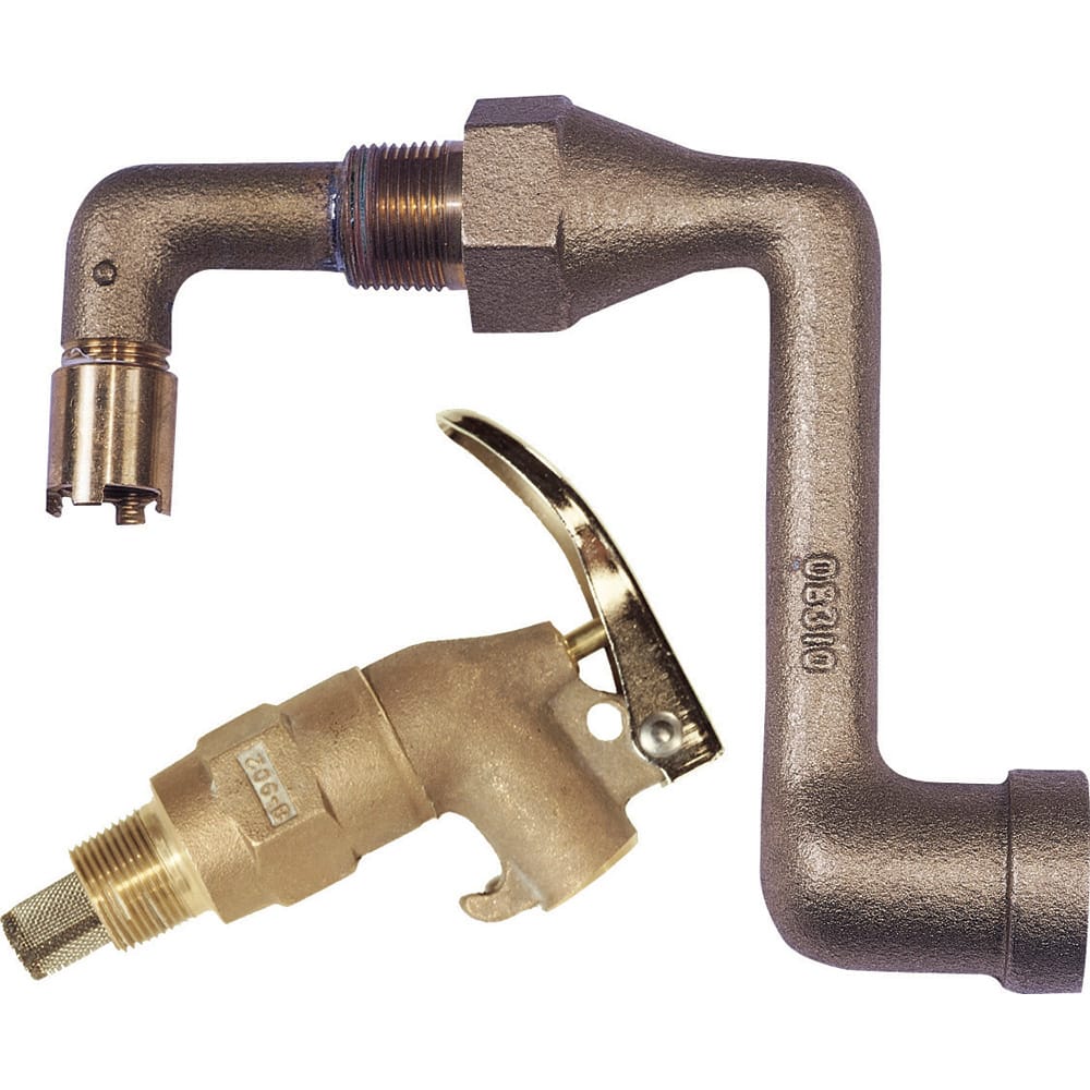 Drum Pump Repair Kits & Parts; Type: Drum Siphon Adaptor ; For Use With: .75" NPT/NPS Bung ; Contents: Brass Siphon