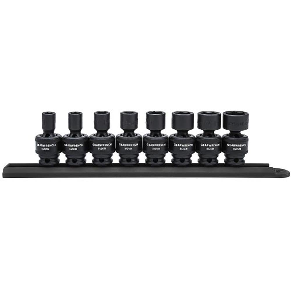 GEARWRENCH 84917N Impact Standard & Universal Socket Set: 8 Pc Image