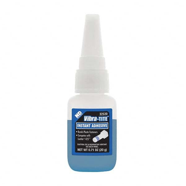 Vibra-Tite. 32520 Threadlocker: Blue, Liquid, 20 g, Bottle 