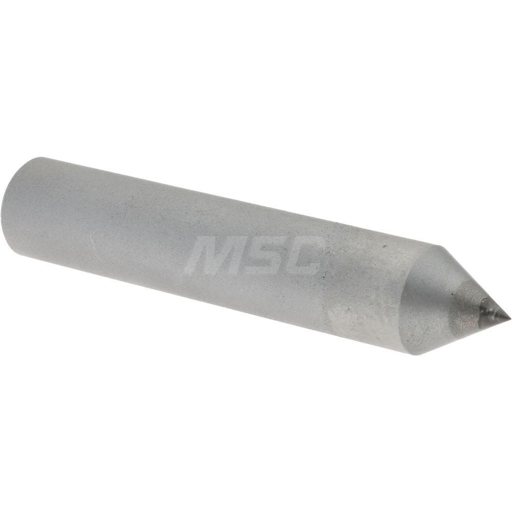Diamond Dresser: 1/2 Carat, 3/8" Shank Dia, Pencil Point