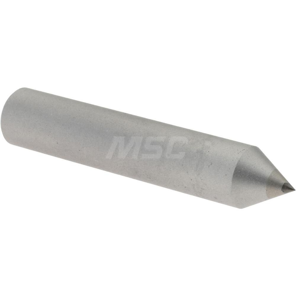 Diamond Dresser: 1/4 Carat, 3/8" Shank Dia, Pencil Point