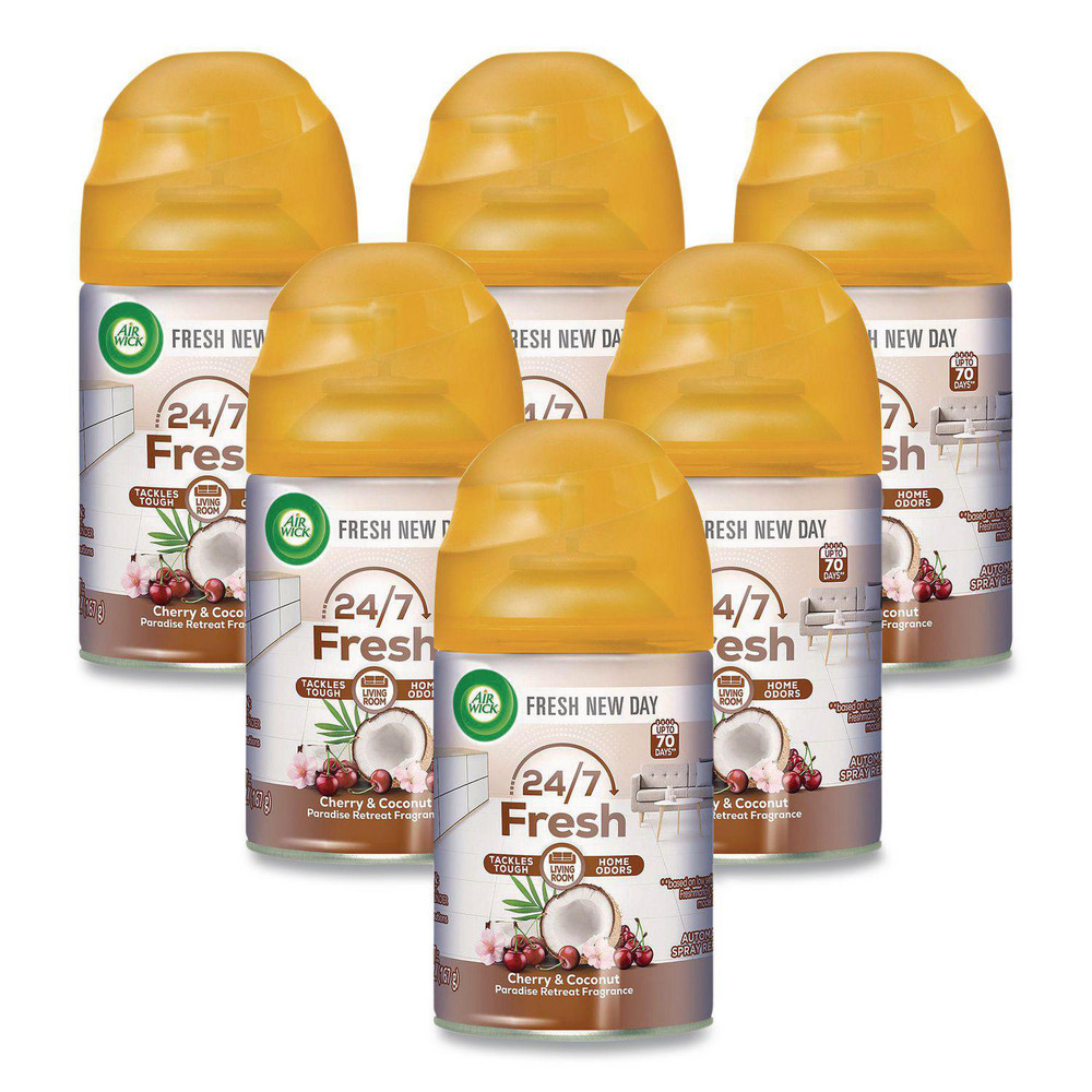Air Wick Freshmatic Life Scents Ultra Refill Paradise Retreat 589 oz Aerosol Spray 6Carton Paradise Retreat Scent Part RAC91099 Air Wick Freshmatic Life Scents Ultra Refill Paradise Retreat 589 oz Aerosol Spray 6Carton Paradise Retreat Scent Part RAC91099