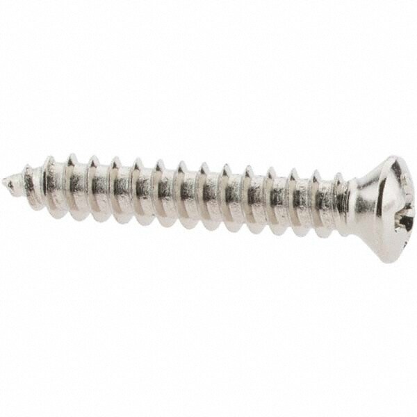 Sheet Metal Screw: #8, Pan Head, Phillips