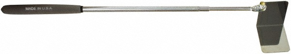 Inspection Mirror: Rectangular, Stainless Steel Mirror